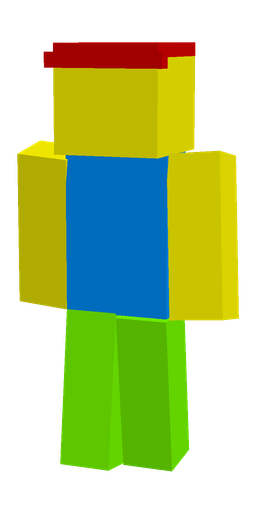 Blue skin: body, front render