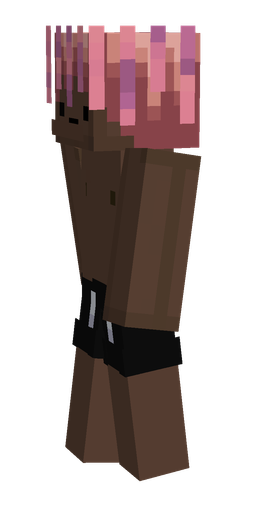 Black skin: body, left side render