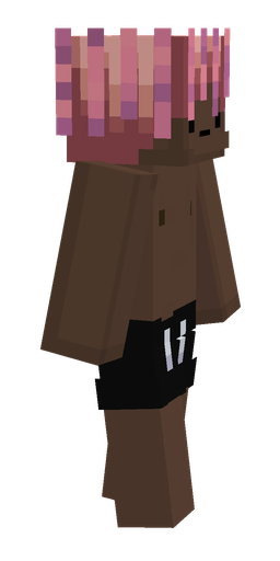 Black skin: body, right side render
