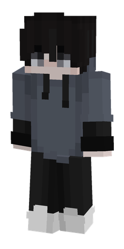 Black skin: body, front render