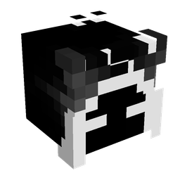 Black skin: head render
