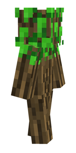 Brown skin: body, right side render
