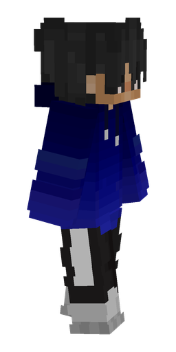 Black skin: body, right side render