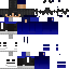 Black skin: raw texture render
