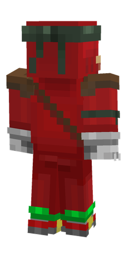 Classic skin: body, back render