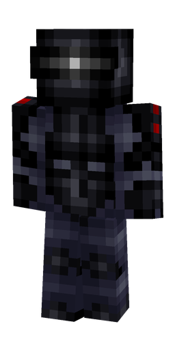 Black skin: body, front render