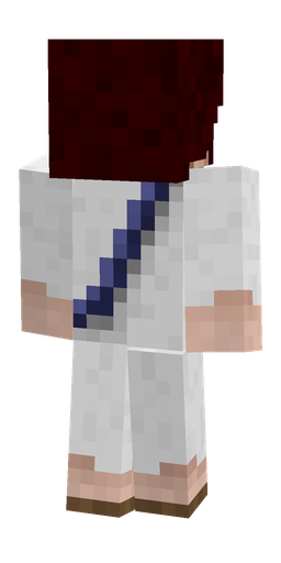 Black skin: body, back render