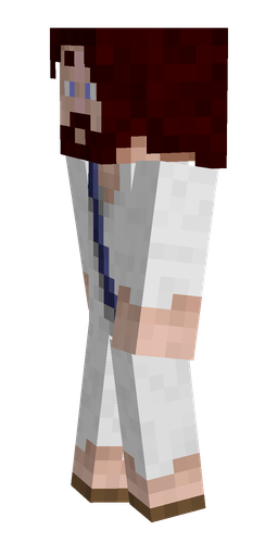 Black skin: body, left side render
