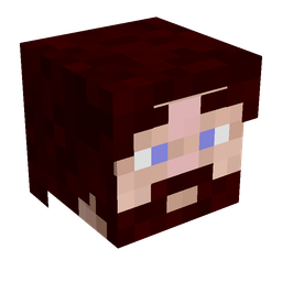 Black skin: head render
