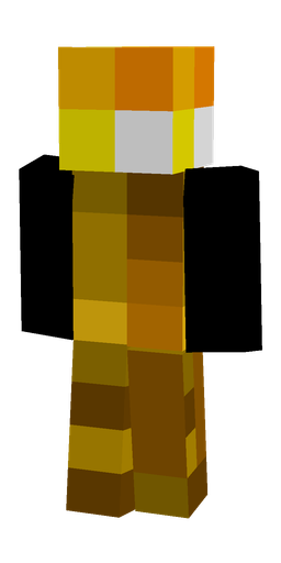 Brown skin: body, back render