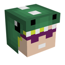 Blue skin: head render