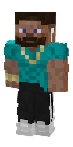Black skin: body, front render