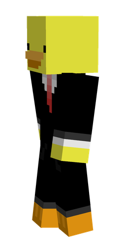 Black skin: body, left side render