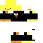 Black skin: raw texture render