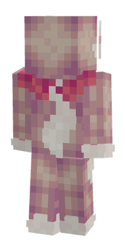 Orange skin: body, back render