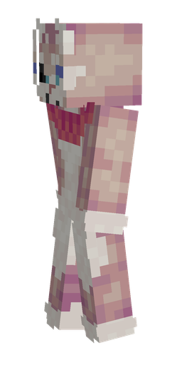 Orange skin: body, left side render