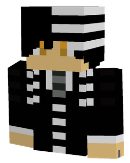 Black skin: bust render