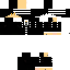 Black skin: raw texture render