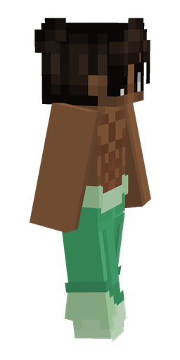 Black skin: body, right side render