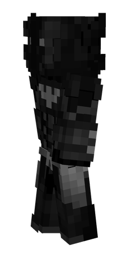 Black skin: body, left side render