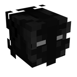 Black skin: head render