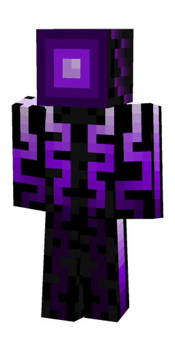 Black skin: body, back render
