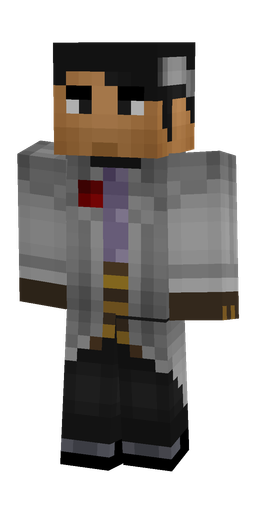 Black skin: body, front render