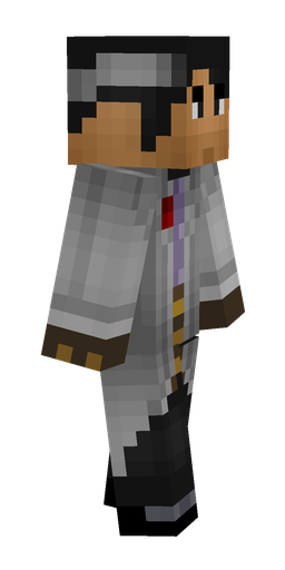 Black skin: body, right side render