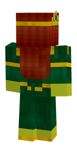 Classic skin: body, back render