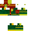 Classic skin: raw texture render