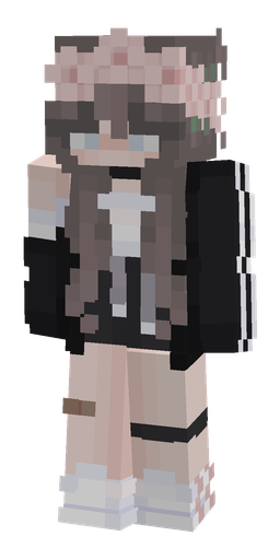 Black skin: body, front render
