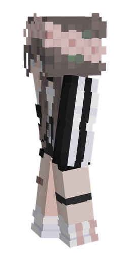 Black skin: body, left side render