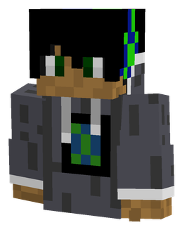 Black skin: bust render