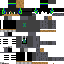 Black skin: raw texture render