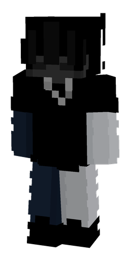 Black skin: body, front render