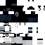 Black skin: raw texture render