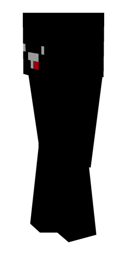 Black skin: body, left side render