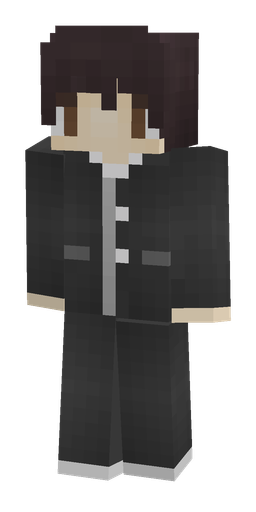 Black skin: body, front render