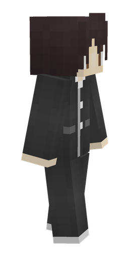 Black skin: body, right side render
