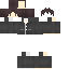 Black skin: raw texture render