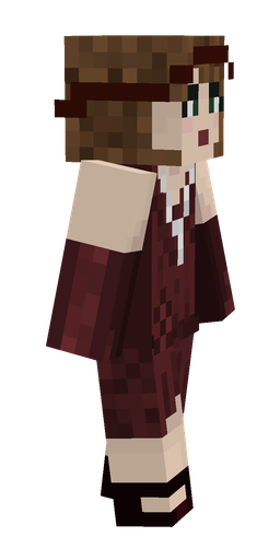 Brown skin: body, right side render