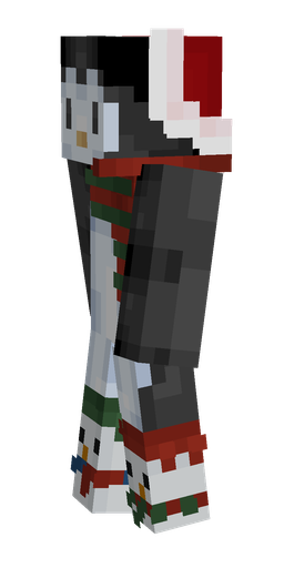 Black skin: body, left side render