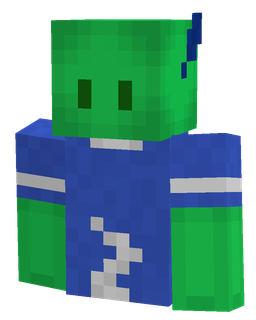 Blue skin: bust render