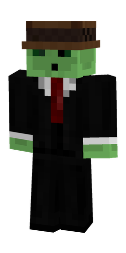 Black skin: body, front render