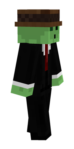 Black skin: body, right side render