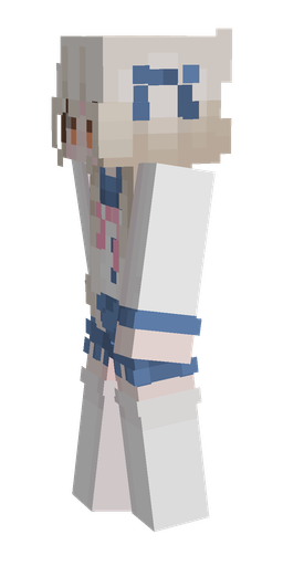 Orange skin: body, left side render