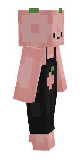 Black skin: body, right side render