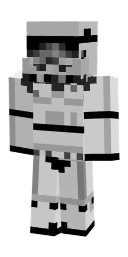 Black skin: body, front render