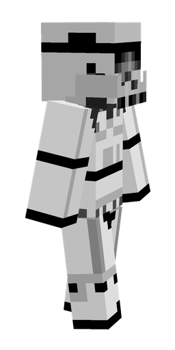 Black skin: body, right side render
