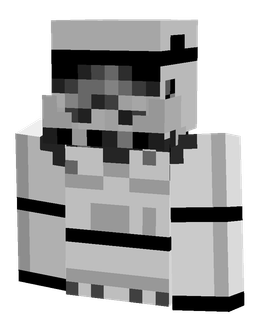 Black skin: bust render